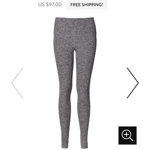 Beyond Yoga grey space dye long leggings small